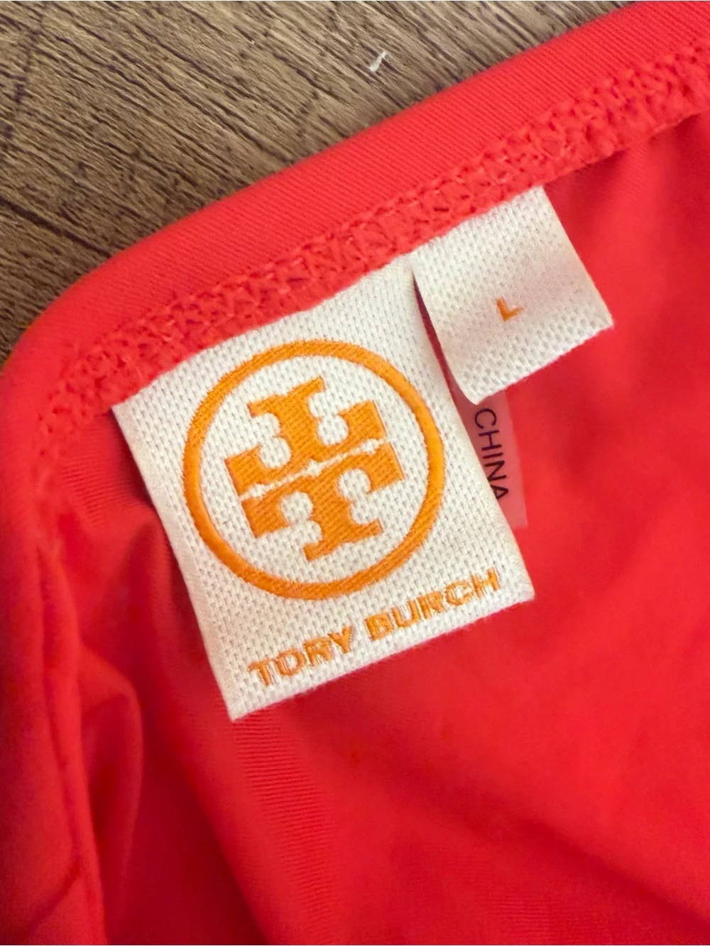 Tory Burch miller halter bikini set top and bottoms size large